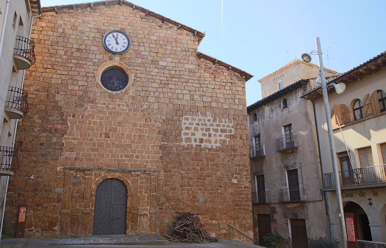 Talarn Castle. Remains, Spain